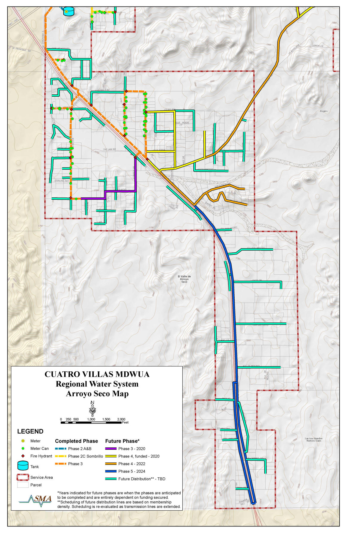 Arroyo Seco Map